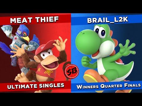 Shield Breaker 10 - Brail_L2K (Yoshi) Vs. Meat Thief (Diddy Kong, Falco)