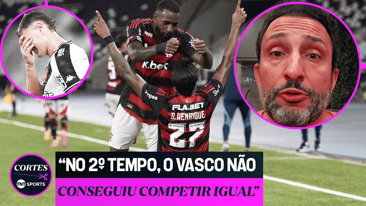 BRUNO HENRIQUE DECISIVO, JOGO QUENTE E FLAMENGO COM UM PÉ NA FINAL! VSR ANALISA VASCO 0 X 1 FLAMENGO