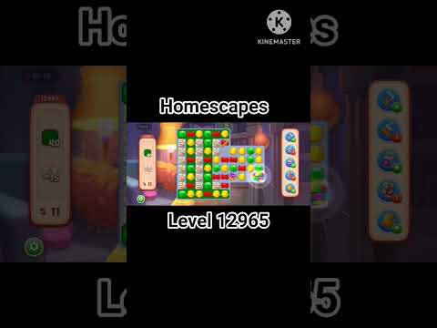 Homescapes level 12965#shorts #homescapes #games #puzzlegame #playrix #gameplay #match3game