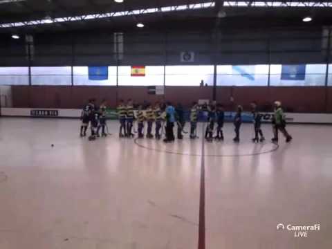 GaliciaN hockey - Sector Alevín - Partido entre Compañia de María y Roller Oviedo