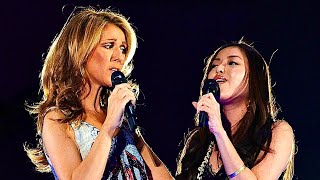 Céline Dion &amp; Japanese-American Singer Yuna Ito Perform &quot;A World To Believe In&quot; Live In Tokyo (2008)