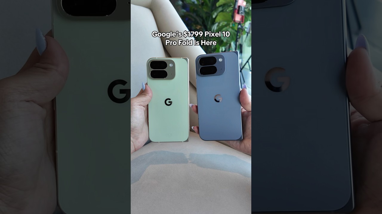 Google’s $1,799 Pixel 10 Pro Fold Is Here