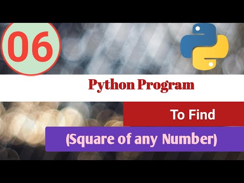 Python Program Find Square Of Natural Number Python Examples