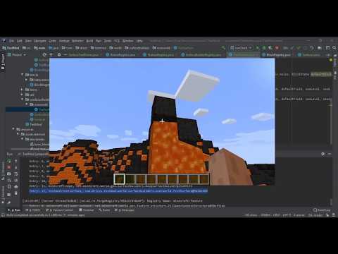1.14.4 Minecraft Modding Tutorial - Surface Builder Creation