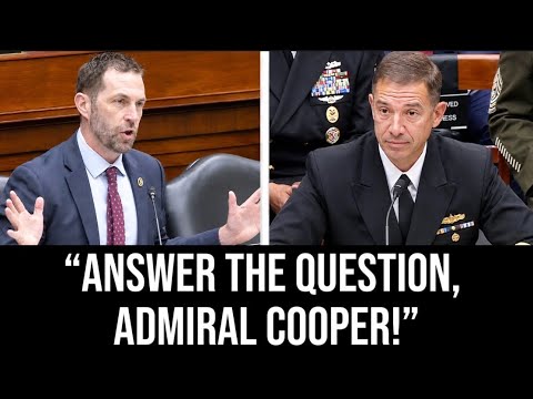 Rep. Jason Crow SNAPS After Admiral Cooper Refuses To Admit What He Just Read