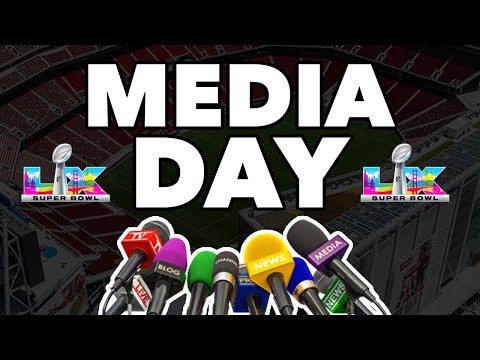VIRTUAL SUPER BOWL MEDIA DAY! YEAR 5! 8 Hour All Day Stream!