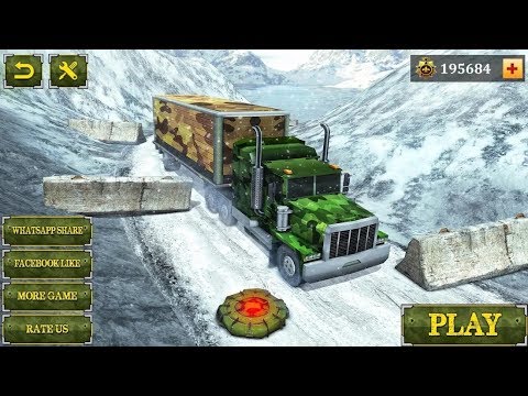 Offroad Army Cargo Driving Mission Adroid Gameplay HD