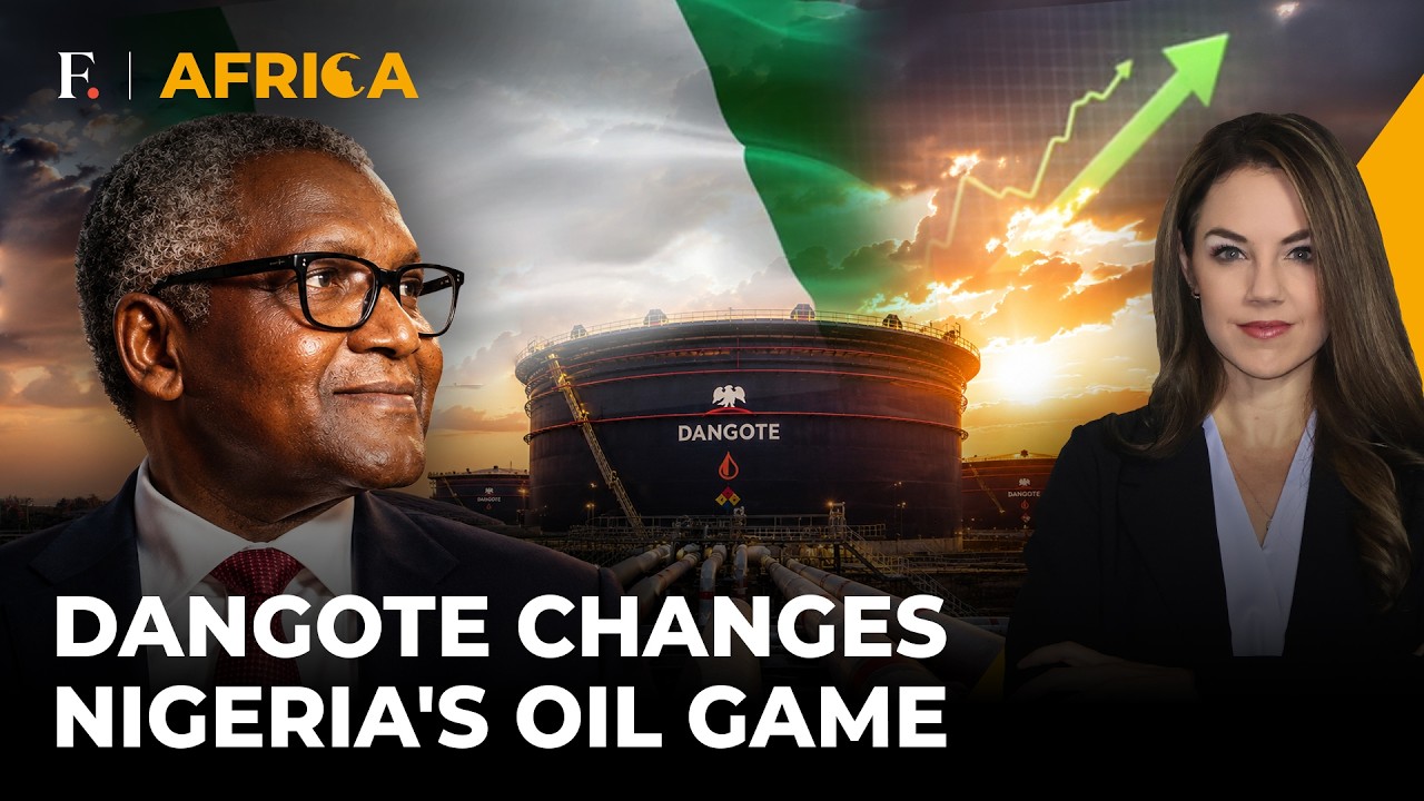 Nigeria's Oil Shift: Dangote Refinery Takes Nearly All Domestic Crude Supply | Firstpost Africa