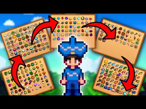 Completing Every Stardew Valley Collection In Order (Full Series Movie)