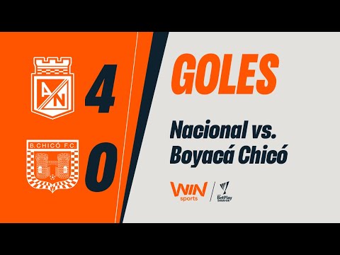 Nacional vs. Boyacá Chicó (goles) | Liga BetPlay Dimayor 2026-1 | Fecha 1