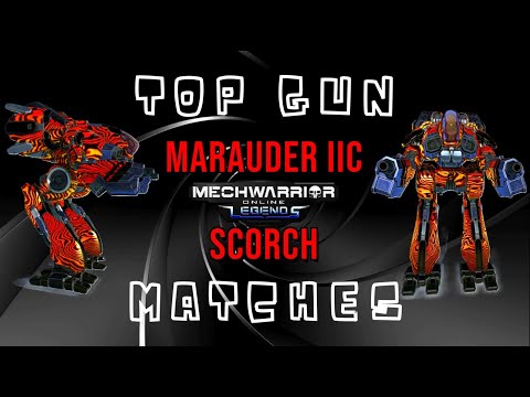 MWO: Top Gun: Marauder IIC MAD-IIC-SC ‘Scorch’ - laying waste to mech's at River City - 969 Damage