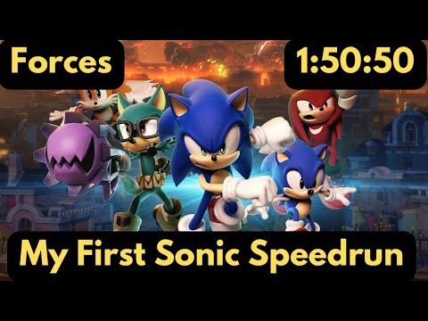 Sonic Forces Speedrun 1:50:50 No Commentary