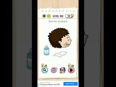 Level 292 Clean him up please #braintest #dirty #cleaning