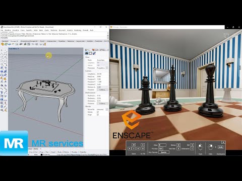 Enscape 2.9 render per Rhino - Lezione #10 #enscape3d #rhinocero