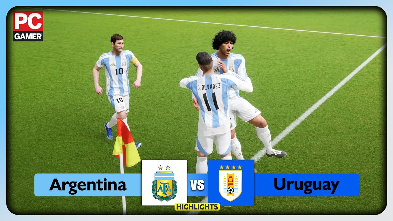 Argentina vs Uruguay | International Tour Event | Highlights #efootball2024