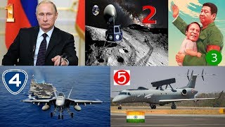 TOP 5 DEFENCE NEWS|CHINA WARN INDIAN NAVY|DRDO Netra|Chandrayaan-2|Russia Danger Nuclear Missiles