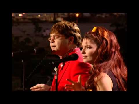 Shania Twain & Elton John: Something About The Way You Look Tonight (Live Miami) ++HQ++