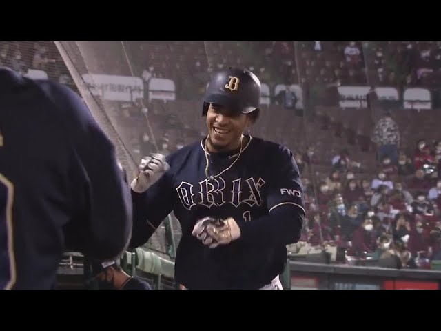 【6回表】均衡破る一発!! バファロース・モヤの第9号先制ソロホームラン!! 2020/10/20 E-B