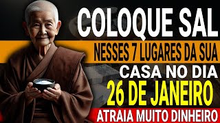 O PODER do SAL: Coloque NESSES 7 Lugares da Sua Casa no dia 22 de DEZEMBRO e ATRAIA MUITO DINHEIRO