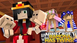 Minecraft - Little Kelly : RAMONA HAS TWIN BABY BOYS!