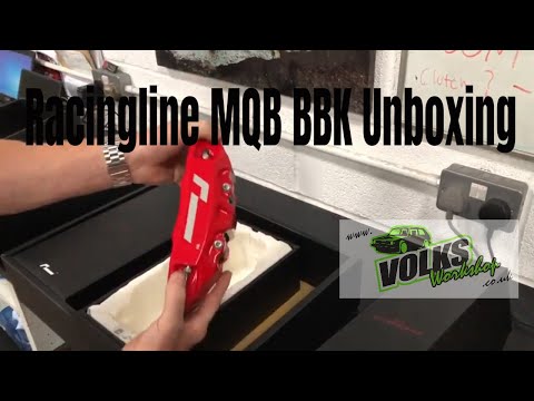 RACINGLINE MQB BIG BRAKE KIT UNBOXING AND TECH FACTS * AUDI VW SKODA SEAT*