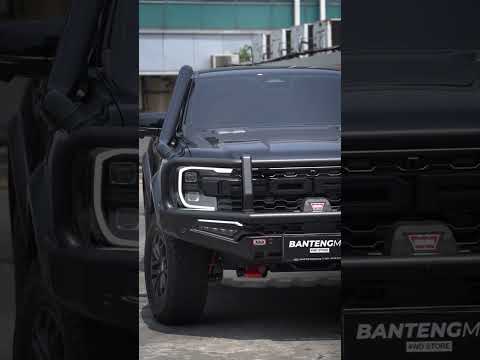 INSTALLED ON FORD RANGER RAPTOR NEXT GEN - ARB SUMMIT MKII BULL BAR, MEREDITH METAL WORKS SNORKEL 🤘