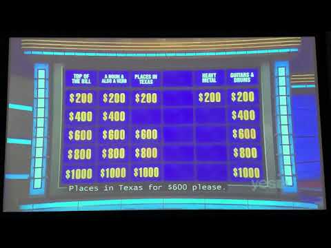 Jeopardy, Brandon Deutsch Day 4 - 1st Daily Double (4/8/21)