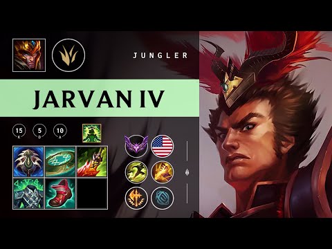 Jarvan IV Jungle vs Nidalee - NA Master Patch 26.01