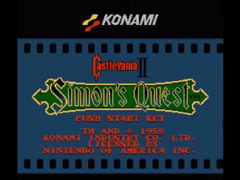 Castlevania II - Simon's Quest (NES) Music - Day Time The Silence of Daylight