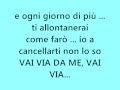 Vai Via (Testo/Lyrics) - Paolo Meneguzzi 