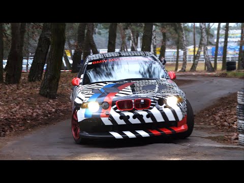 Patryk Groblewski, BMW E46 330ti - SuperOES Wigilijny - Tor Poznań - 14.12.2024