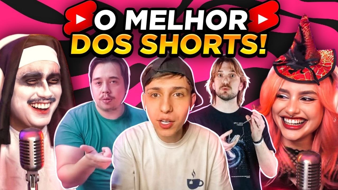 os MELHORES SHORTS do YOUTUBE (ESPECIAL HALLOWEEN) 😂 | Shortinhos 05