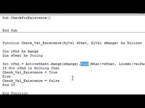 Check for Duplicates in a Range in VBA  Computer Programming114
