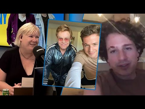 Charlie Puth calls making music with Elton John like "chatting to himself"