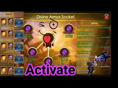 Activate Divine Armor Socket | Legacy Of Discord
