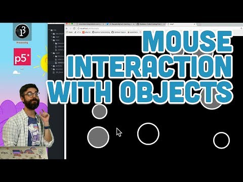 Programming Mouse Interaction In Processing