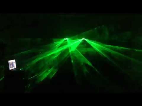 Party Life - Chauvet Scorpion Dual Laser - Demo 2