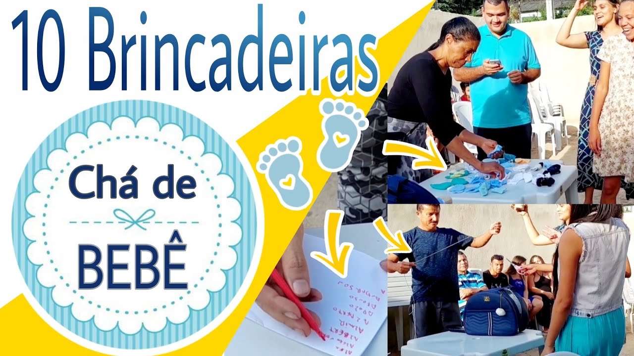 Watch Now 10 ideias de BRINCADEIRAS para CHÁ DE BEBÊ com os convidados | divertidas| chá de fralda evangélico 10 ideias de BRINCADEIRAS para CHÁ DE BEBÊ com os convidados | divertidas| chá de fralda evangélico