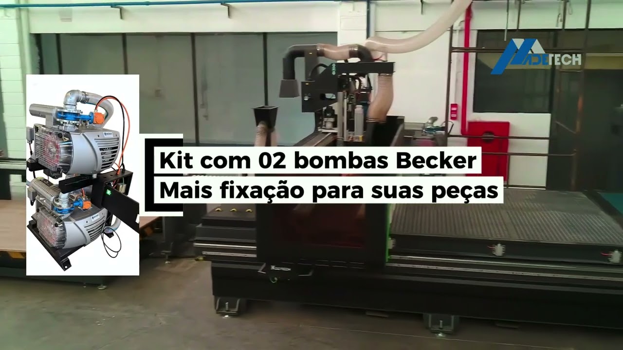 Vídeo Centro Nesting Master 2030S