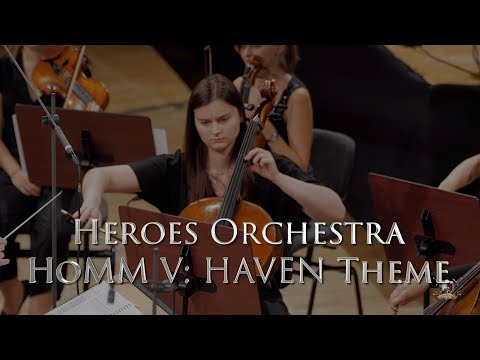 Heroes Orchestra - Haven theme from HoMM V | 4K