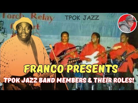 🎶 Franco Introduces TPOK JAZZ Band Members | Meet the Legends 🎶