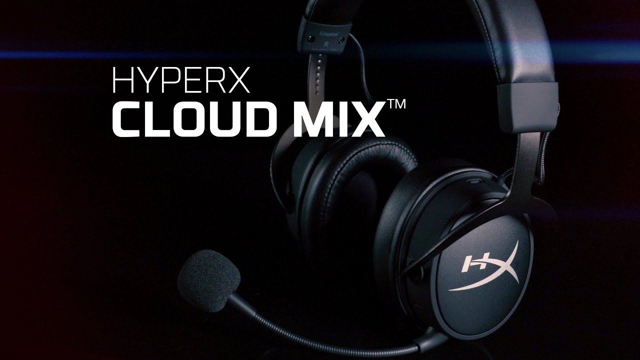 Гарнітура ігрова HyperX Cloud Mix (HX-HSCAM-GM) video preview