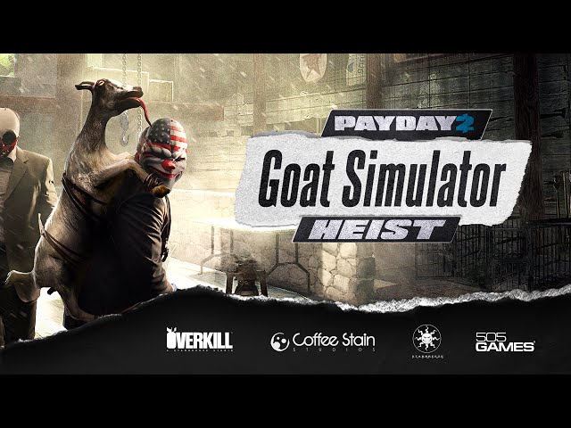Video - Payday 2: The Goat Simulator Heist (DLC) (PC)