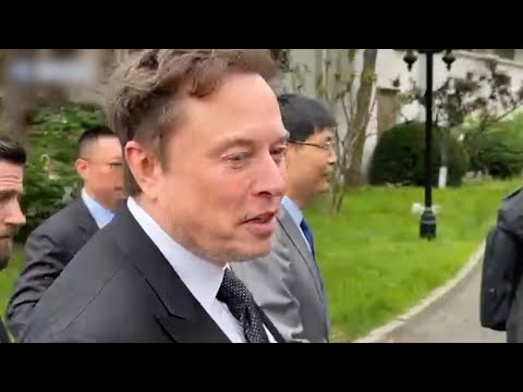 esla CEO Elon Musk commends China's EV sector progress