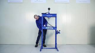Пресс гидравлический ручной 20 тонн Nordberg ECO N3620L, напольный, гаражный
