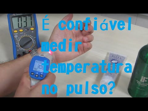 Utilidade pública: é confiável medir temperatura corporal no pulso? Eu fiz um experimento!