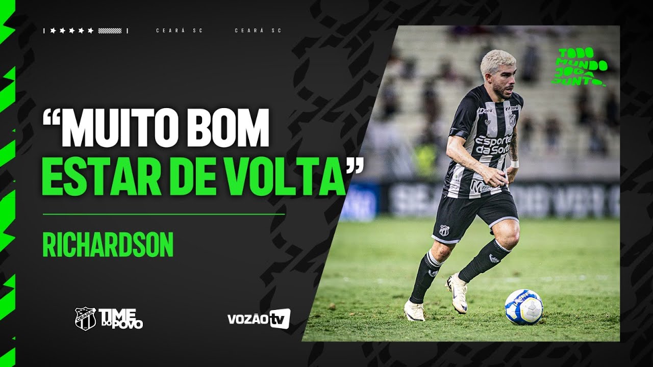 Richardson celebra retorno ao time