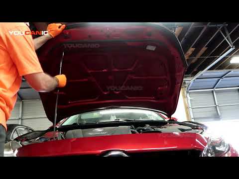 2014-2018 Mazda 3 – How to Open the Hood