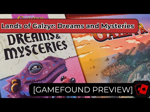 Gamefound Preview | Lands of Galzyr: Dreams & Mysteries Expansion