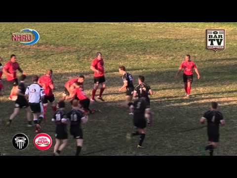 2015 NHRU Round 16 Premier 1 Highlights - Maitland v Waratah